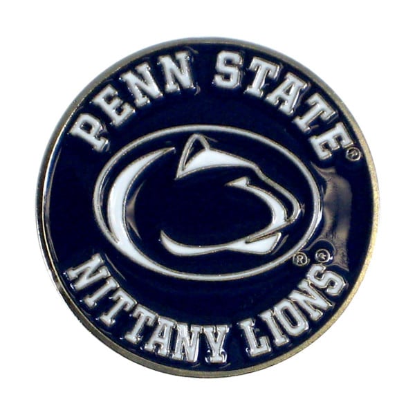 metal pin Penn State Nittany Lions and Athletic Logo